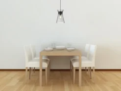 Brand New Patriot Lighting® Abelia Black 1-Light Pendant