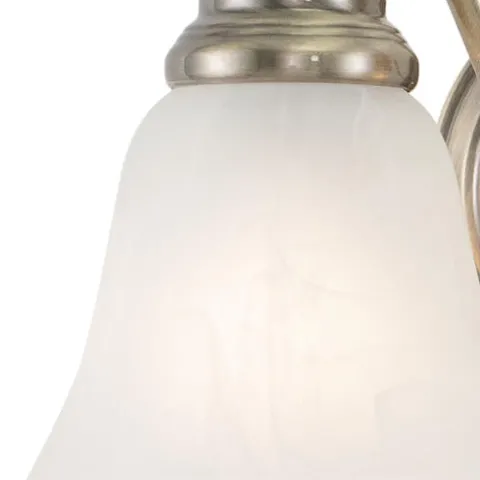 Brand New Patriot Lighting® Standford Antique Brass 2 Light Vanity Light