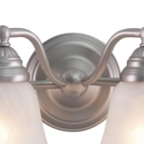 Brand New Patriot Lighting® Standford Brushed Nickel 4 Light Vanity Light