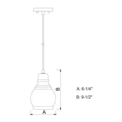 Brand New Patriot Lighting® Millie Oil Rubbed Bronze Mini Pendants