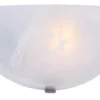 Brand New Patriot Lighting® Dana Brushed Nickel 1-Light Indoor Wall Light