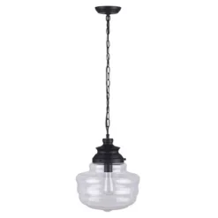 Brand New Patriot Lighting® Caffrey Oil-Rubbed Bronze 1-Light Pendant