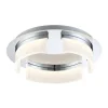 Brand New Patriot Lighting® Selah Chrome Integrated Led Flush Mount Ceiling Light
