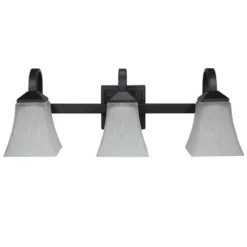 Brand New Patriot Lighting® Squire Brushed Bronze 3-Light Vanity Light