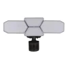 Brand New Patriot Lighting® Dualux Bronze Led 4-Head Motion Sensor Outdoor Security Flood Light