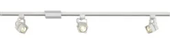 Brand New Patriot Lighting® Kathlyn 3-Light White Track Light