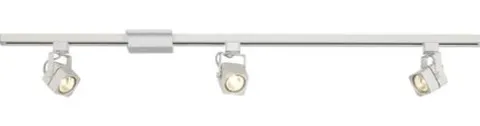 Brand New Patriot Lighting® Kathlyn 3-Light White Track Light