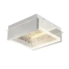 Brand New Patriot Lighting® Paradiso Chrome Integrated Led Outdoor Flush Mount Ceiling Light