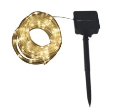 Brand New Patriot Lighting® 32.89′ White Solar Led Rope Light
