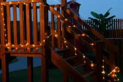 Brand New Patriot Lighting® 32.89′ White Solar Led Rope Light