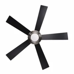 Brand New Patriot Lighting™ Kyoto 52″ Brushed Nickel Indoor Integrated Led Ceiling Fan
