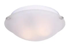 Brand New Patriot Lighting® Clifton Brushed Nickel 2-Light Flush Mount Ceiling Light