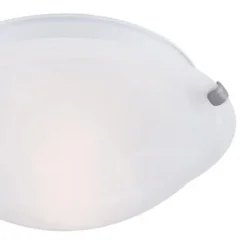 Brand New Patriot Lighting® Clifton Brushed Nickel 2-Light Flush Mount Ceiling Light