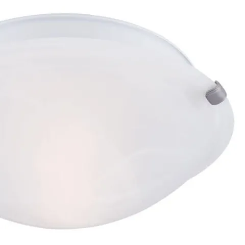 Brand New Patriot Lighting® Clifton Brushed Nickel 2-Light Flush Mount Ceiling Light