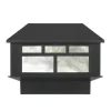 Brand New Patriot Lighting® Solar Integrated Led Sunbury Post Cap Landscape Light