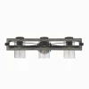 Brand New Patriot Lighting® Lizzie Matte Black 3-Light Vanity Light