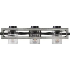 Brand New Patriot Lighting® Lizzie Matte Black 3-Light Vanity Light