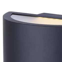 Brand New Patriot Lighting® Muriel Black Led Outdoor Wall Light