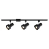 Brand New Patriot Lighting® Step Light 3-Light Black Track Lighting Set