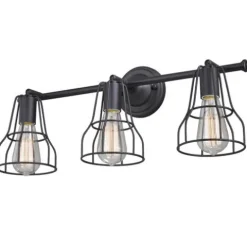 Brand New Patriot Lighting® Clybourn Oil Rubbed Bronze 3 Light Vanity Light