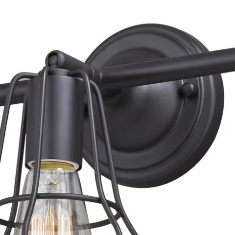 Brand New Patriot Lighting® Clybourn Oil Rubbed Bronze 3 Light Vanity Light