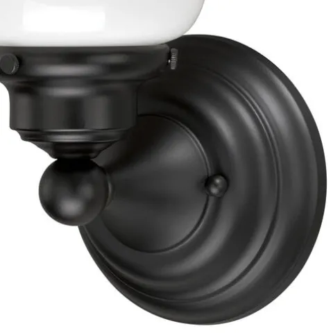 Brand New Patriot Lighting® Huntley Oil Rubbed Bronze 1 Light Vanity Light
