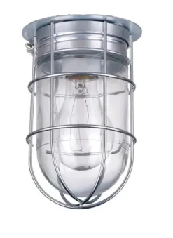 Budget Patriot Lighting® All-Weather 1-Light Wall/Ceiling Barn Light W/ Metal Guard