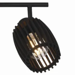 Budget Patriot Lighting® Bernard Matte Black 3-Light Track Light