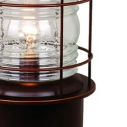 Budget Patriot Lighting® Bainbridge Burnished Bronze Post Light