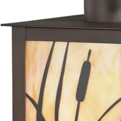 Budget Patriot Lighting® Cattail Burnished Bronze Outdoor Wall Light