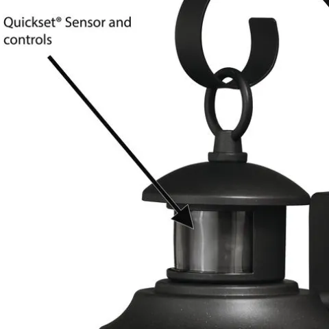 Budget Patriot Lighting® Dualux® Melbourne Oil Rubbed Bronze Led Outdoor Wall Light