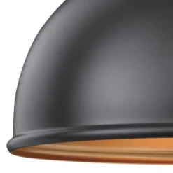 Budget Patriot Lighting® Delano Oil-Burnished Bronze Outdoor Flush Mount Light