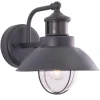 Budget Patriot Lighting® Dualux® Harwich Textured Gray Outdoor Wall Light