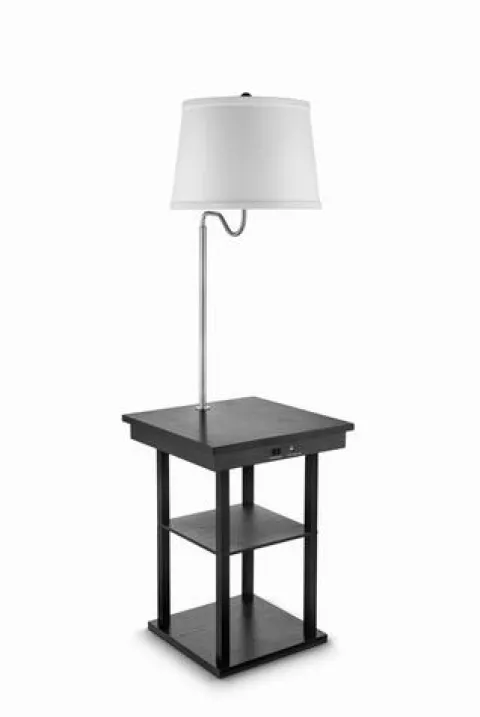 Budget Patriot Lighting® Ellen End Table Floor Lamp