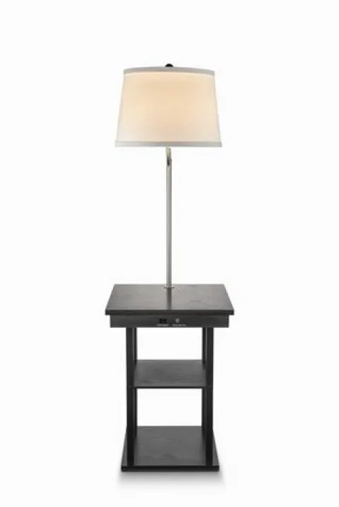 Budget Patriot Lighting® Ellen End Table Floor Lamp