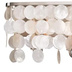 Budget Patriot Lighting® Elsa Satin Nickel 6 Light Vanity Light