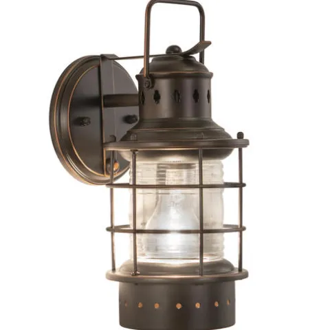 Budget Patriot Lighting® Hyannis Burnished Bronze Outdoor Wall Light