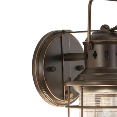 Budget Patriot Lighting® Hyannis Burnished Bronze Outdoor Wall Light