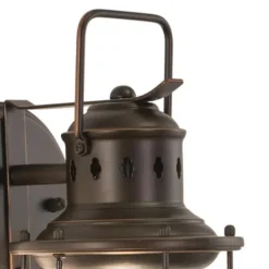 Budget Patriot Lighting® Hyannis Burnished Bronze Outdoor Wall Light