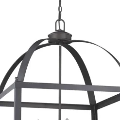 Budget Patriot Lighting® Juliet Architectural Bronze 8 Light Pendant