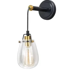 Budget Patriot Lighting® Kassidy Black Mini Pendant