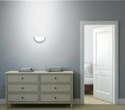 Budget Patriot Lighting® Legend Satin Nickel Led Indoor Wall Light