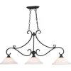 Budget Patriot Lighting® Monrovia Oil Burnished Bronze 3 Light Chandelier