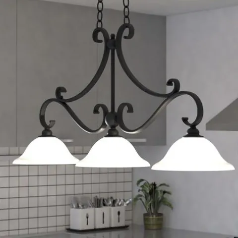 Budget Patriot Lighting® Monrovia Oil Burnished Bronze 3 Light Chandelier