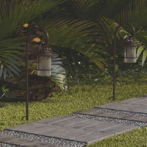 Budget Patriot Lighting® Merrick Low Voltage Integrated Led Landscape Light