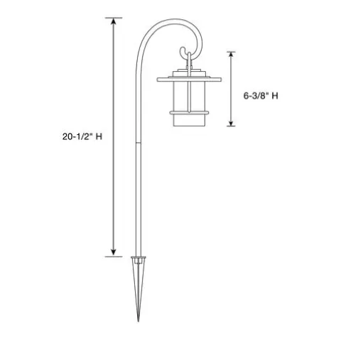 Budget Patriot Lighting® Merrick Low Voltage Integrated Led Landscape Light