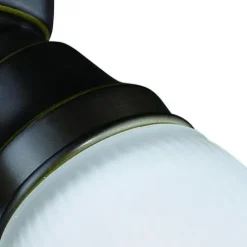 Budget Patriot Lighting® Porter Ii 3-Light Oil-Rubbed Bronze Led Ceiling Fan Light