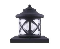 Budget Patriot Lighting® Sonoma Black Outdoor Post Light