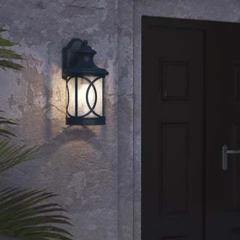 Budget Patriot Lighting® Sterling Forged Bronze Outdoor Wall Light