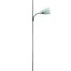 Budget Patriot Lighting® Stacey Brushed Nickel Mother Daughter Floor Lamp
